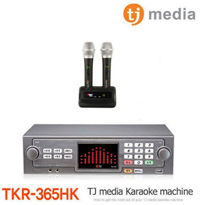 New TJ TKR-365HK Home Korean Karaoke 500GB HDD + 2 Wireless MIC + Free Express