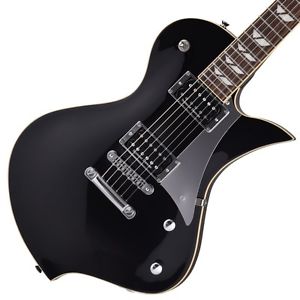 FERNANDES STEELER BLK Electric Guitar w/SeymourDuncan Pickups RAVELLE