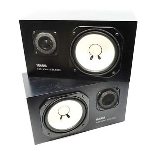 YAMAHA NS-10M STUDIO Matching Pair Monitor Recording Speakers Made in Japan MIJ