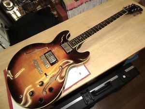 1979 Greco SV-600 Semi Hollow Guitar Free Shipping Vintage