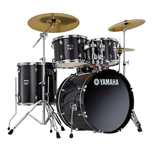 Yamaha GigMaker Fusion Kit - Black w/ Paiste Cymbals