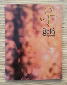 Prince aka Symbol - The Gold Experience PIANO / VOCAL / CHORDS - Rare Songbook