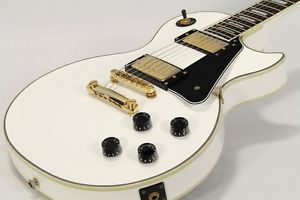 Epiphone Les Paul Custom Alpine White Free Shipping from Japan