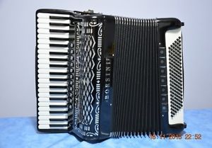FISARMONICA BORSINI PROFESSIONALE 120 bassi, 41 note REGISTRI 11/17