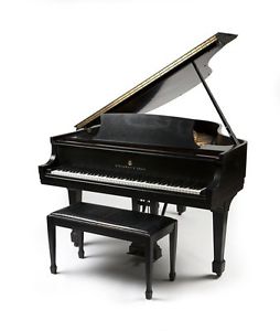 Steinway & Sons Model M Ebony Baby Grand Piano Made In 1978