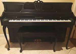 Story & Clark Player Piano - Dark Oak finish