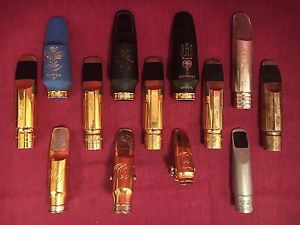 Theo Wanne, Otto Link, Dukoff, & MORE Saxophone Mouthpieces! 13 MP's Lots!!!