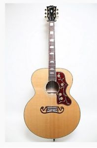 Gibson SJ-200 Standard w/ANTHEM Antique Natural w/hard case F/S Guiter #Q306