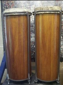 Rasta Drums Heartbeat Nyabinghi Set - Natural Finish - Jah Rastafari Reggae