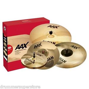 Sabian AAX Limited Edition Performance Cymbal Set Free 18" X-Plosion 25005XXP