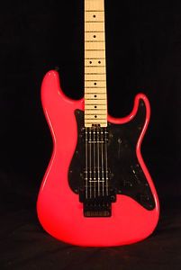Charvel PRO-MOD SO-CAL STYLE 1 HH FR, MAPLE FINGERBOARD, Neon Pink
