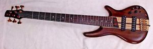 %Ibanez SR1806E Premium 6-String Electric Bass Natural Flat finish Rosewood FB%