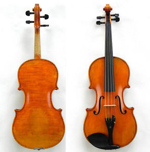 Rare Viola 15.5'' Amazing Sound 1-P Flame Back