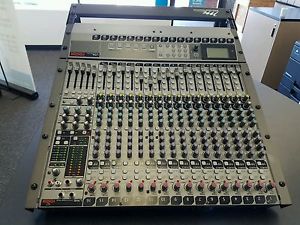 Fostex LR-16 16 Channel Digital Live Recording Mixer with Rack & Power Cable.