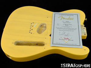 Fender USA Custom Shop 1952 NOS Telecaster BODY Tele Nitro Nocaster Blonde Aged!