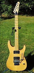 ESP LTD M-1000 SE Deluxe Mint Vintage Natural Satin