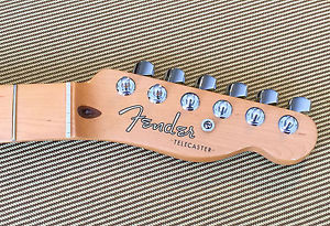 Fender American Deluxe Ash Series Telecaster MAPLE NECK with Tuners, USA Tele