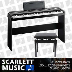 Korg SP-170S 88 Key Digital Piano w/ Wooden Stand + Piano Stool - SP 170 *NEW*