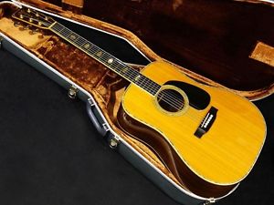 Martin 1979 D-41 Natural w/hard case Free shipping Guiter Bass From JAPAN #X892