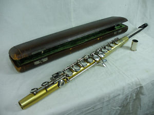 FLAUTA DE ALUMINIO G. RUDOLF UEBEL. ALUMINIUM FLUTE