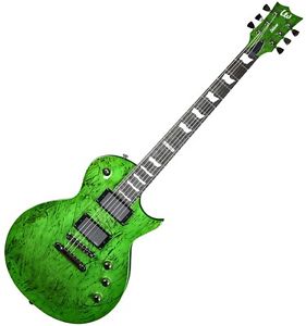 ESP LTD EC-1000 Electric Guitar in Swirl Green Finish! Brand New Exclusive!