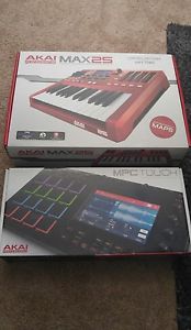 Akai MPC Touch and Max 25 Combo