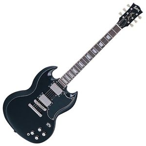 BURNY by FERNANDES RSG-55 63 BLK Black Electric Guitar