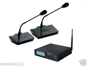 Pro 2.4G Wireless Gooseneck Conference Digital Microphone System DG100