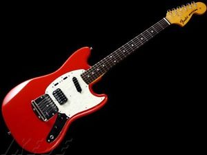 Fender Japan Mustang KC-MG Kurt Cobain Signature FRD Feista Red Electric Guitar