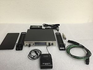 Sennheiser EW 300 G3 True Diversity Receiver w/BodyPack Transmitter SK 300 FR B