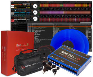 Rane Serato Scratch Live SL 3 Special Edition (Blue Vinyls) NEW