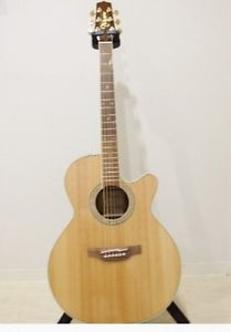 TAKAMINE PTU-541C Natural w/hard case Free shipping Guiter Bass From JAPAN #Q278