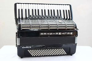 Accordion Weltmeister Cantus IV 120 Bass Black Cassotto With S4 Italialian Reeds