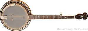 WASHBURN B120K  VINTAGE STYLE 5 STRING BANJO W/ HARDSHELL B120- BLEM