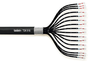 Tasker TSK 816 câble Digital Audio souple multipolaire 16x2x0,14 mm² 100 m