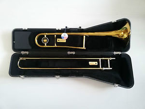 Zugposaune inklusive Koffer und Mundstück Instrument Posaune wieNEU KING 606 USA