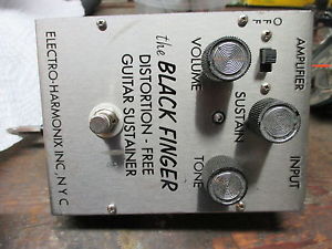 Electro Harmonix The Black Finger Distortion Free Guitar Sustainer - Early 1st