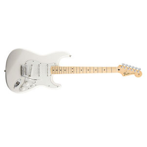 Fender Standard Stratocaster Strat Maple Fretboard Arctic White DEMO