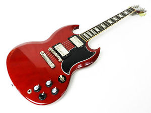 1995 Gibson SG '61 Reissue Herritage Cherry Electric Guitar with Brown OHSC
