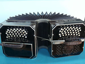 Custom Arnold Bandoneon, Diatonic 148 Tone, Free Reed Instrument