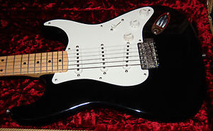 2015 Fender American Vintage 56 Stratocaster Black Finish Near Mint SAVE Strat