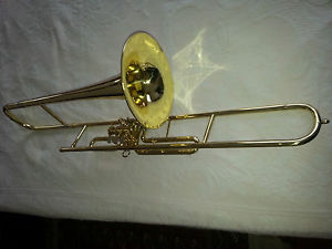 Antico Trombone a valvole rotanti