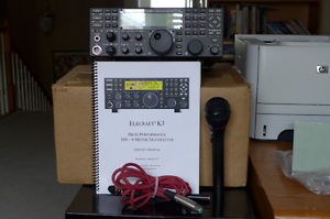 Elecraft K3 High-Performance 160-6 meter Transceiver / Heil HM-12 Microphone