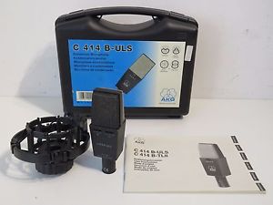 AKG C414 B-ULS Classic Large-diaphragm Reference 4-Pattern Condenser Microphone