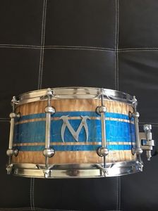 14x7 Masters Of Maple Tamo Ash/Walnut Snare Drum No Reserve!!!!