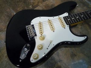 FUJIGEN NCST-20R AL 3S Neo Classic Stratocaster Black Used Electric Guitar Japan