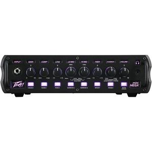 Peavey MiniMEGA 1000W 4-band EQ Compression DI Effects Loop Bass Amp Head