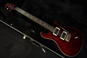 Paul Reed Smith Custom24 10Top Black Cherry Mahogany Neck Used Electric Guitar