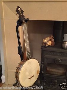 VINTAGE AMERICAN TENOR BANJO,WEYMANN,PHILADELPHIA, USA, RARE, ALL WORKING FINE