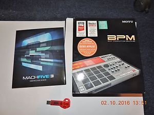 Motu mach five 3 SAMPLER + BPM 1.5 MPC + BEAT BOX ANTHOLOGY+ILOK -FREE DELIVERY!